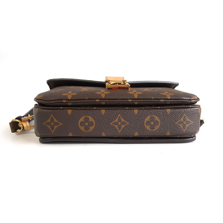 Louis Vuitton LV路易威登Pochette metis east west手袋M46279老花小邮差包单肩斜挎包女士 - 95新