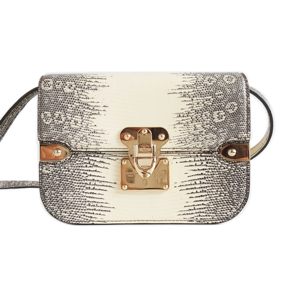Louis Vuitton LV路易威登中号喜马拉雅蜥蜴皮Orsay单肩斜挎包女士 - 95新