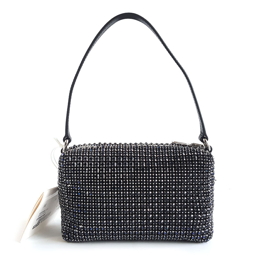 Alexander Wang Alexander Wang 亚历山大王蓝色heiress钻石包水钻包手提包 - 98新