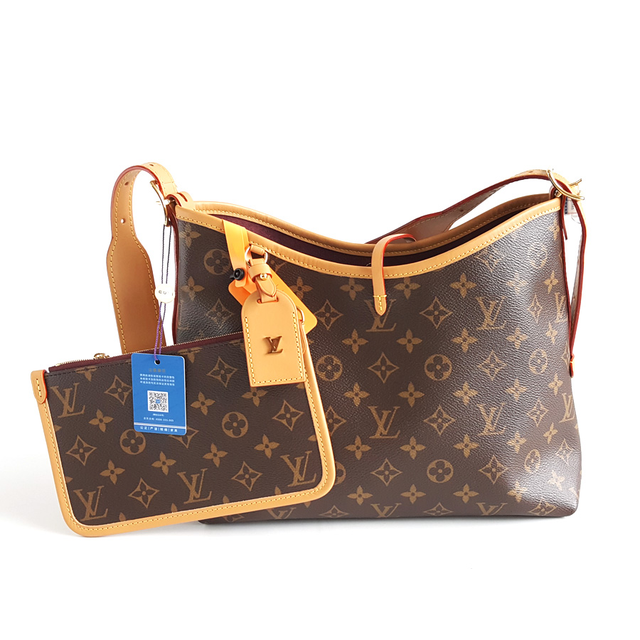 Louis Vuitton LV路易威登M46203小号老花Carryall单肩斜挎包女士 - 98新闲置