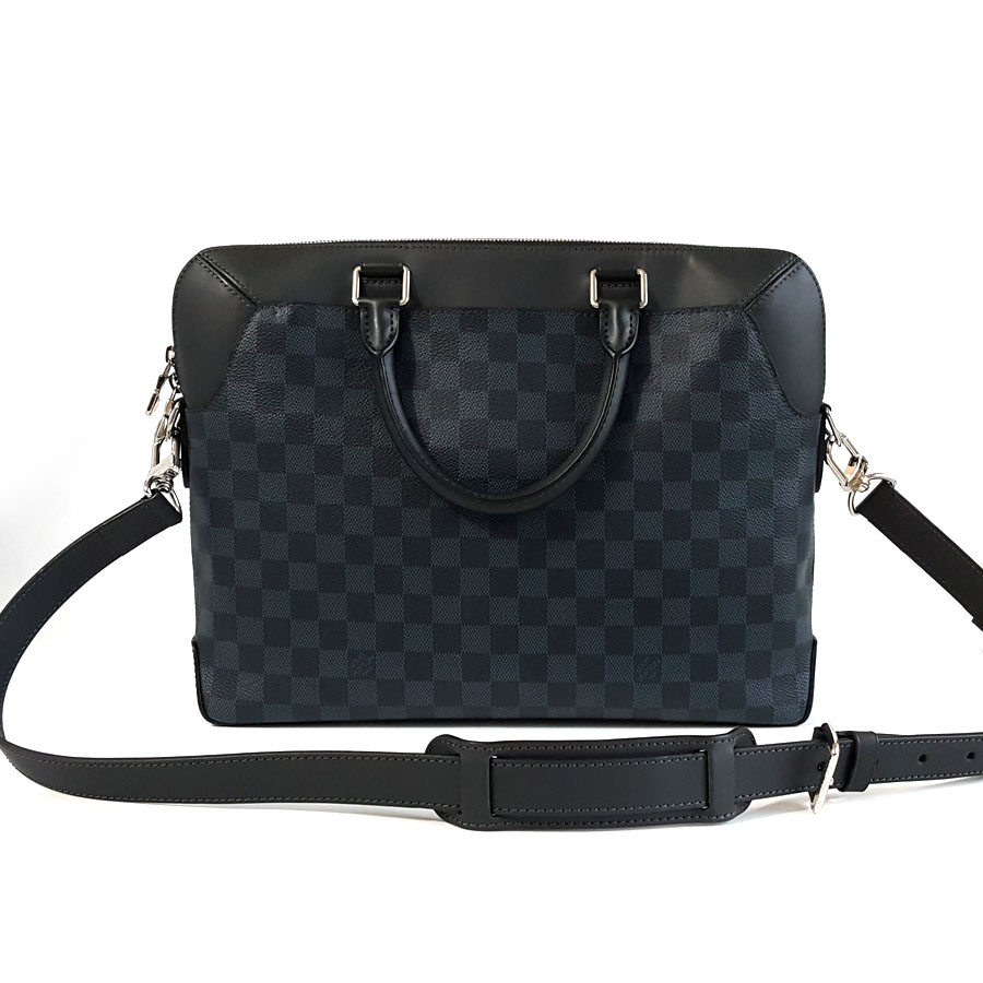 Louis Vuitton LV路易威登N51199经典款棋盘格单肩手提公文包男士 - 98新闲置